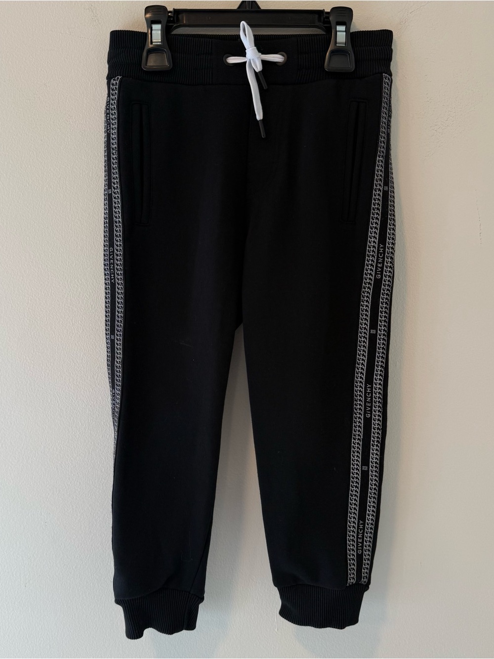Givenchy Kids Logo Tape Joggers Size 5 #Lux-K